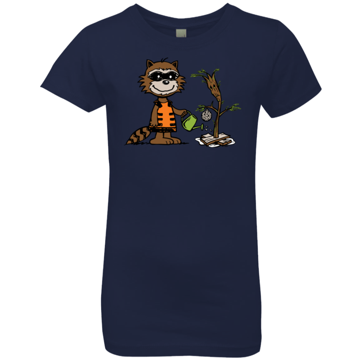 T-Shirts Midnight Navy / YXS Groot Grief Girls Premium T-Shirt