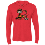 T-Shirts Vintage Red / X-Small Groot Grief Triblend Long Sleeve Hoodie Tee