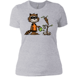T-Shirts Heather Grey / X-Small Groot Grief Women's Premium T-Shirt