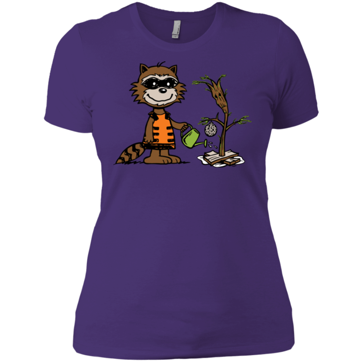 T-Shirts Purple / X-Small Groot Grief Women's Premium T-Shirt