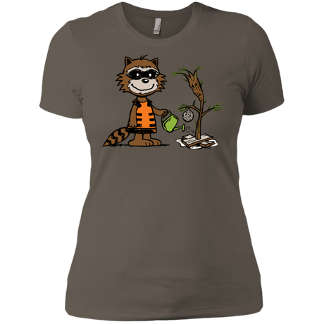 T-Shirts Warm Grey / X-Small Groot Grief Women's Premium T-Shirt