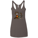 T-Shirts Macchiato / X-Small Groot Grief Women's Triblend Racerback Tank