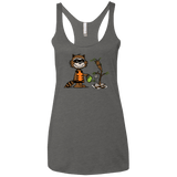 T-Shirts Premium Heather / X-Small Groot Grief Women's Triblend Racerback Tank