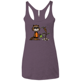 T-Shirts Vintage Purple / X-Small Groot Grief Women's Triblend Racerback Tank