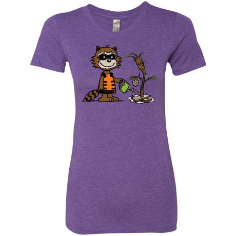 T-Shirts Purple Rush / Small Groot Grief Women's Triblend T-Shirt