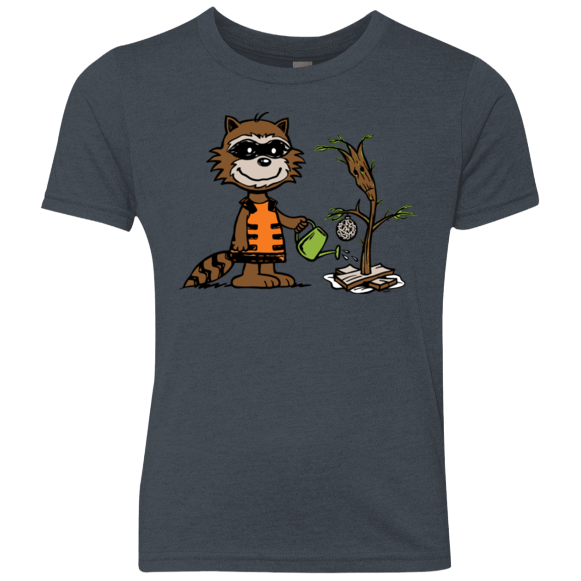 T-Shirts Vintage Navy / YXS Groot Grief Youth Triblend T-Shirt