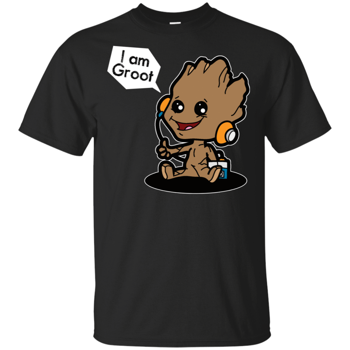 T-Shirts Black / S Groot Grooves T-Shirt