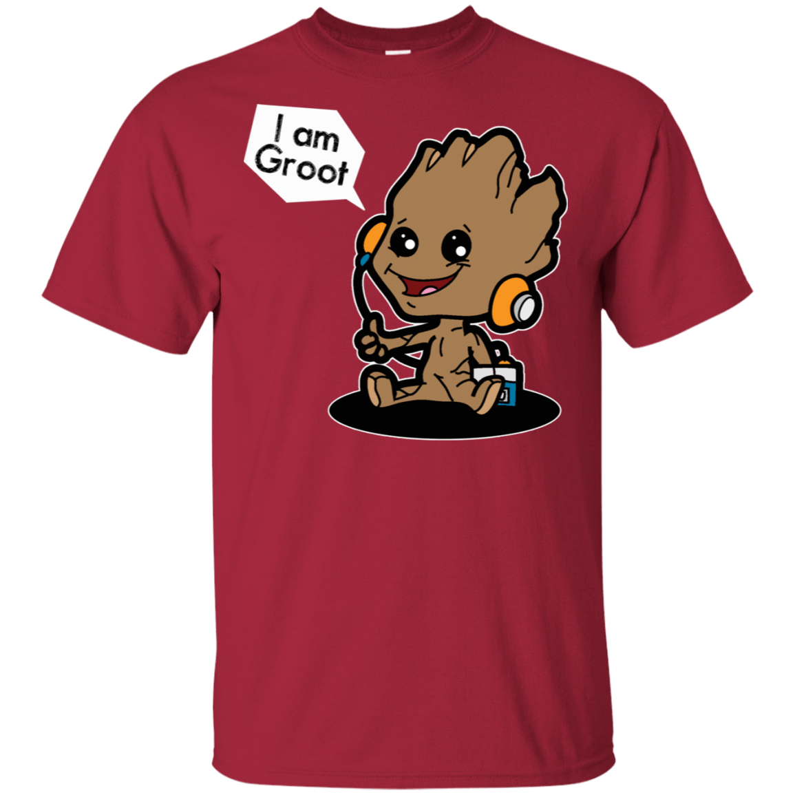 T-Shirts Cardinal / S Groot Grooves T-Shirt