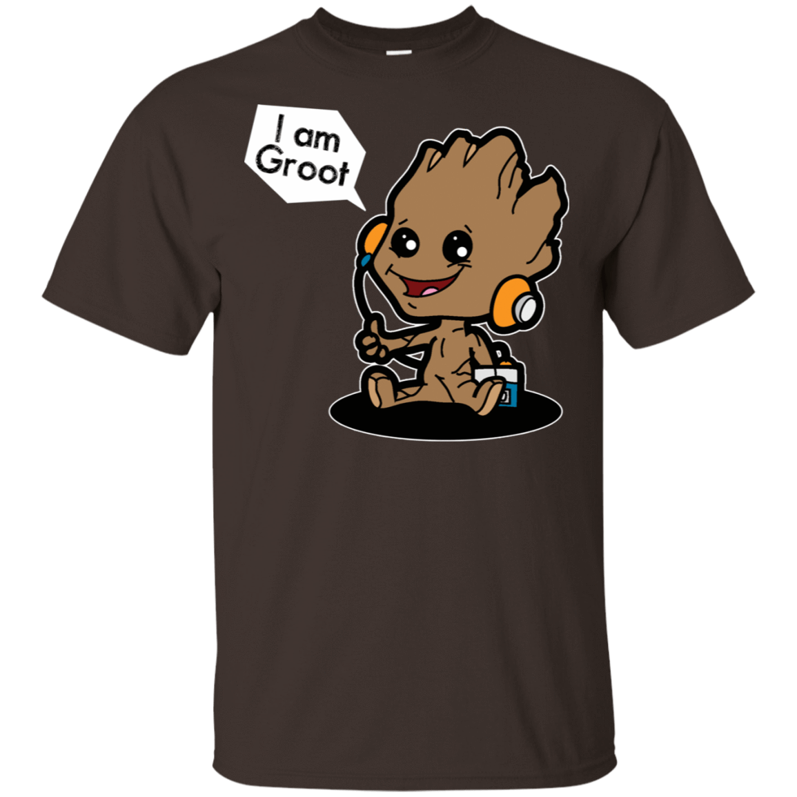 T-Shirts Dark Chocolate / S Groot Grooves T-Shirt