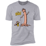 T-Shirts Heather Grey / YXS Groot Is Giving Boys Premium T-Shirt