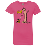 T-Shirts Hot Pink / YXS Groot Is Giving Girls Premium T-Shirt