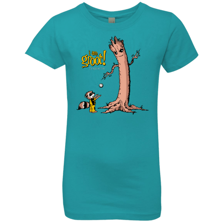 T-Shirts Tahiti Blue / YXS Groot Is Giving Girls Premium T-Shirt