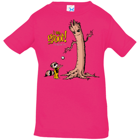T-Shirts Hot Pink / 6 Months Groot Is Giving Infant Premium T-Shirt
