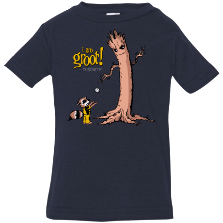 T-Shirts Navy / 6 Months Groot Is Giving Infant Premium T-Shirt