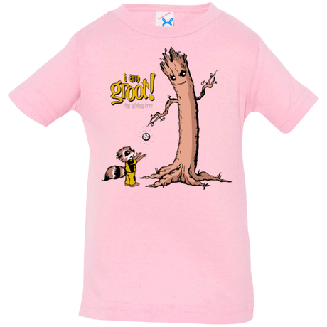 T-Shirts Pink / 6 Months Groot Is Giving Infant Premium T-Shirt