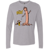 T-Shirts Heather Grey / Small Groot Is Giving Men's Premium Long Sleeve