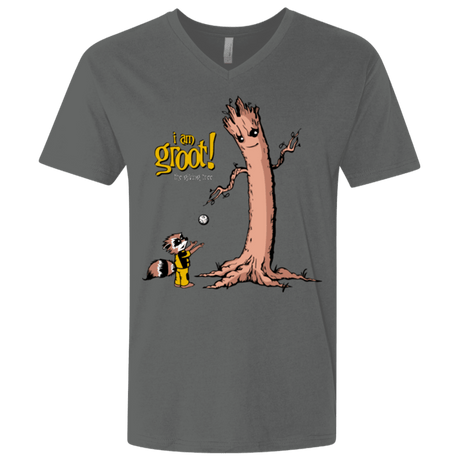 T-Shirts Heavy Metal / X-Small Groot Is Giving Men's Premium V-Neck