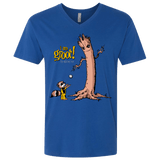 T-Shirts Royal / X-Small Groot Is Giving Men's Premium V-Neck