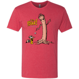 T-Shirts Vintage Red / Small Groot Is Giving Men's Triblend T-Shirt
