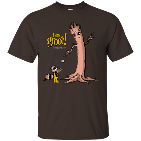 T-Shirts Dark Chocolate / Small Groot Is Giving T-Shirt