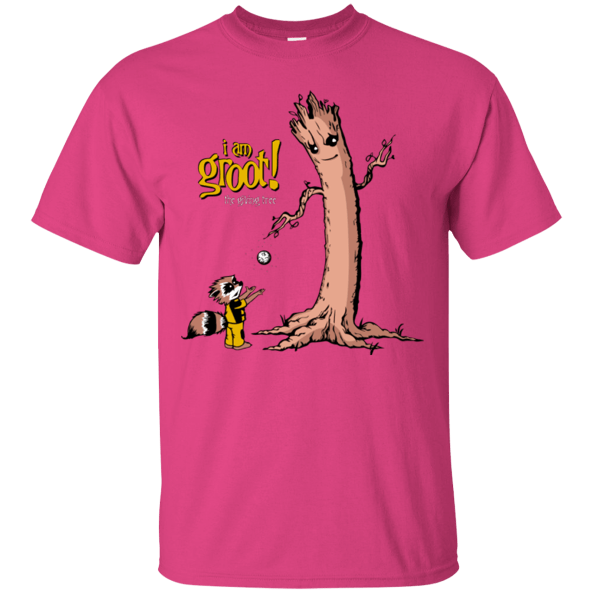 T-Shirts Heliconia / Small Groot Is Giving T-Shirt