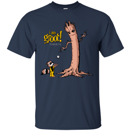 T-Shirts Navy / Small Groot Is Giving T-Shirt