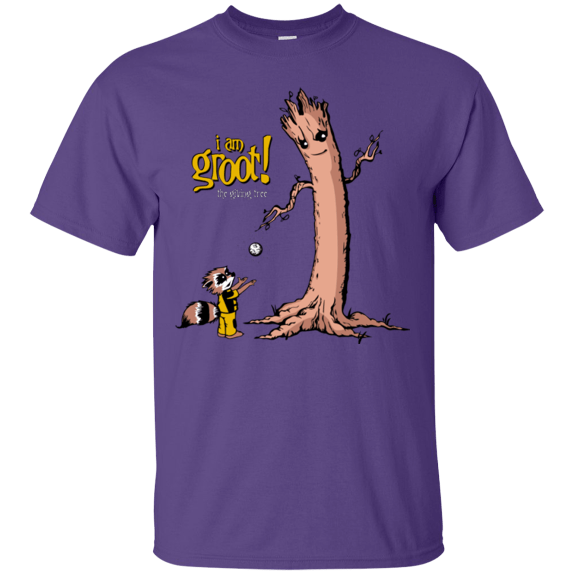 T-Shirts Purple / Small Groot Is Giving T-Shirt