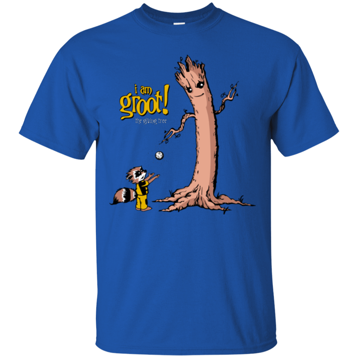 T-Shirts Royal / Small Groot Is Giving T-Shirt