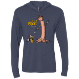 T-Shirts Vintage Navy / X-Small Groot Is Giving Triblend Long Sleeve Hoodie Tee