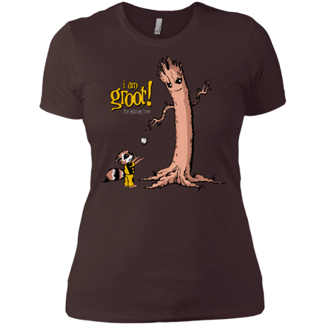 T-Shirts Dark Chocolate / X-Small Groot Is Giving Women's Premium T-Shirt