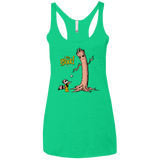 T-Shirts Envy / X-Small Groot Is Giving Women's Triblend Racerback Tank