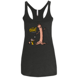 T-Shirts Vintage Black / X-Small Groot Is Giving Women's Triblend Racerback Tank