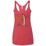 T-Shirts Vintage Red / X-Small Groot Is Giving Women's Triblend Racerback Tank
