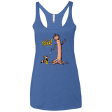 T-Shirts Vintage Royal / X-Small Groot Is Giving Women's Triblend Racerback Tank