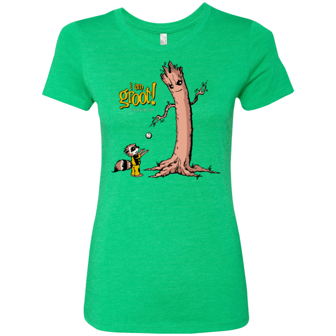 T-Shirts Envy / Small Groot Is Giving Women's Triblend T-Shirt