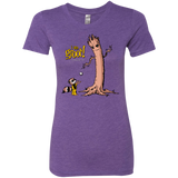 T-Shirts Purple Rush / Small Groot Is Giving Women's Triblend T-Shirt