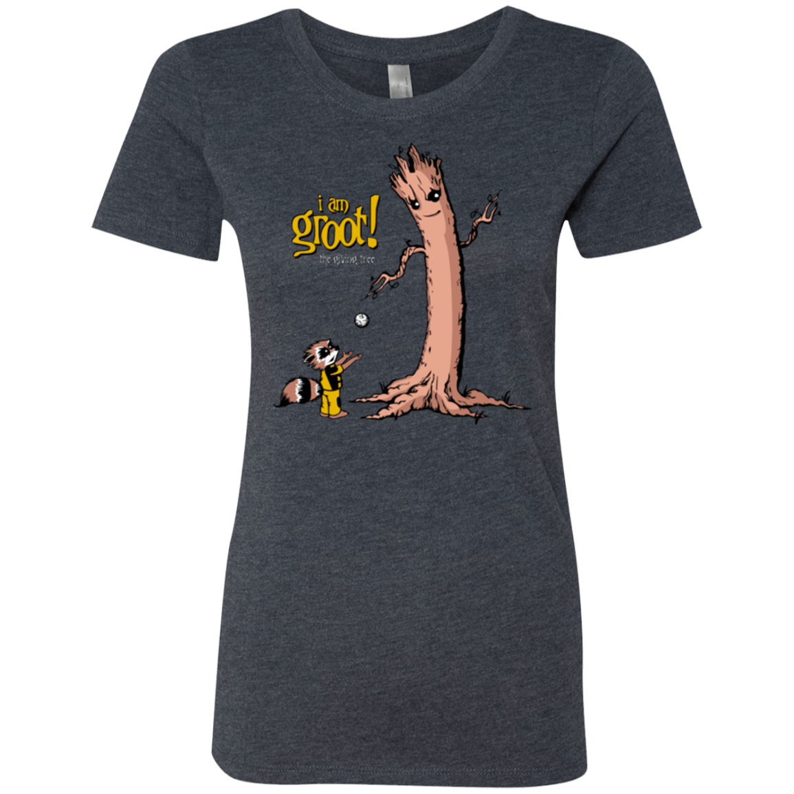 T-Shirts Vintage Navy / Small Groot Is Giving Women's Triblend T-Shirt