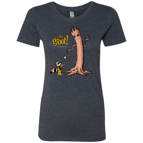 T-Shirts Vintage Navy / Small Groot Is Giving Women's Triblend T-Shirt