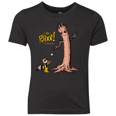 T-Shirts Vintage Black / YXS Groot Is Giving Youth Triblend T-Shirt