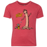 T-Shirts Vintage Red / YXS Groot Is Giving Youth Triblend T-Shirt