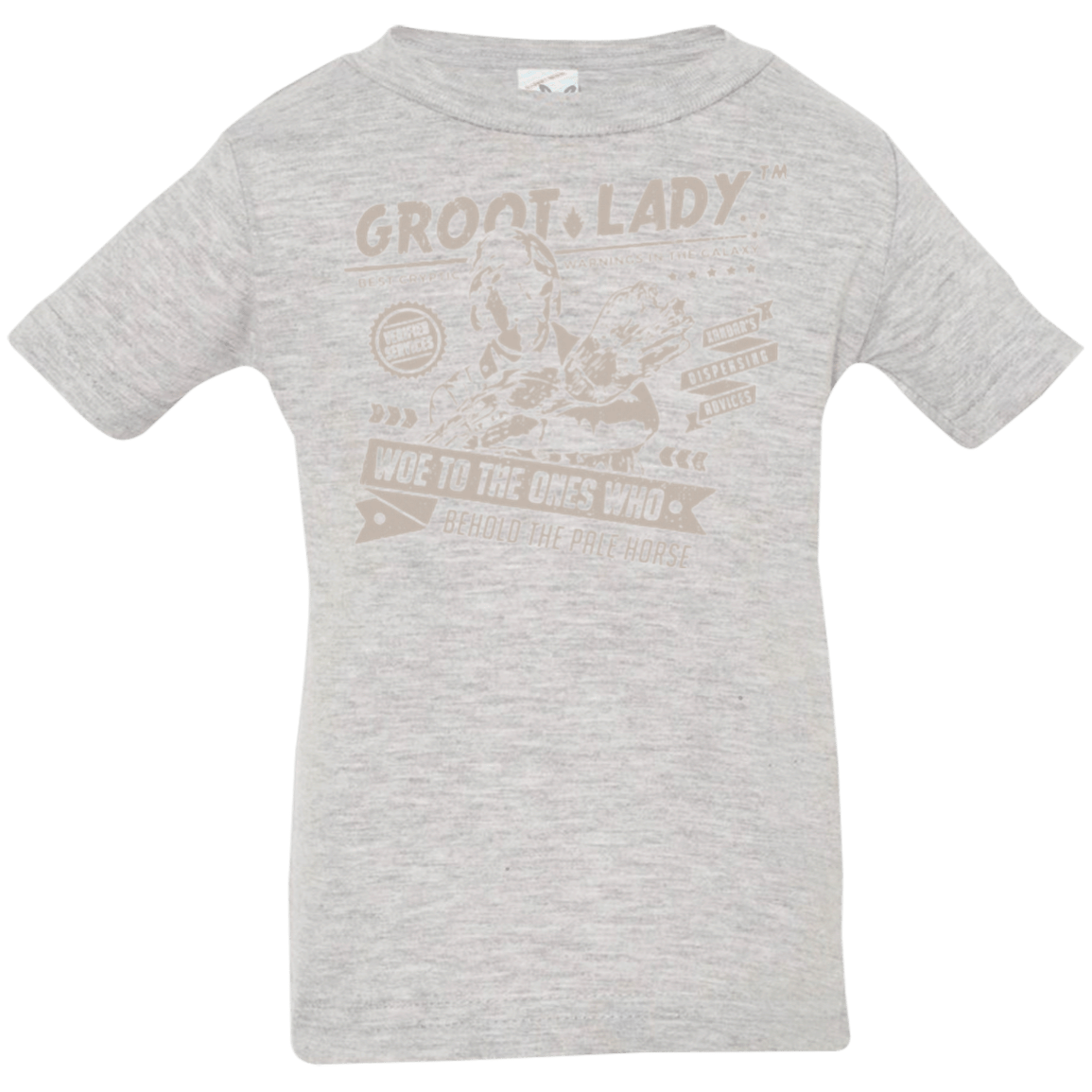 T-Shirts Heather / 6 Months Groot Lady Infant Premium T-Shirt