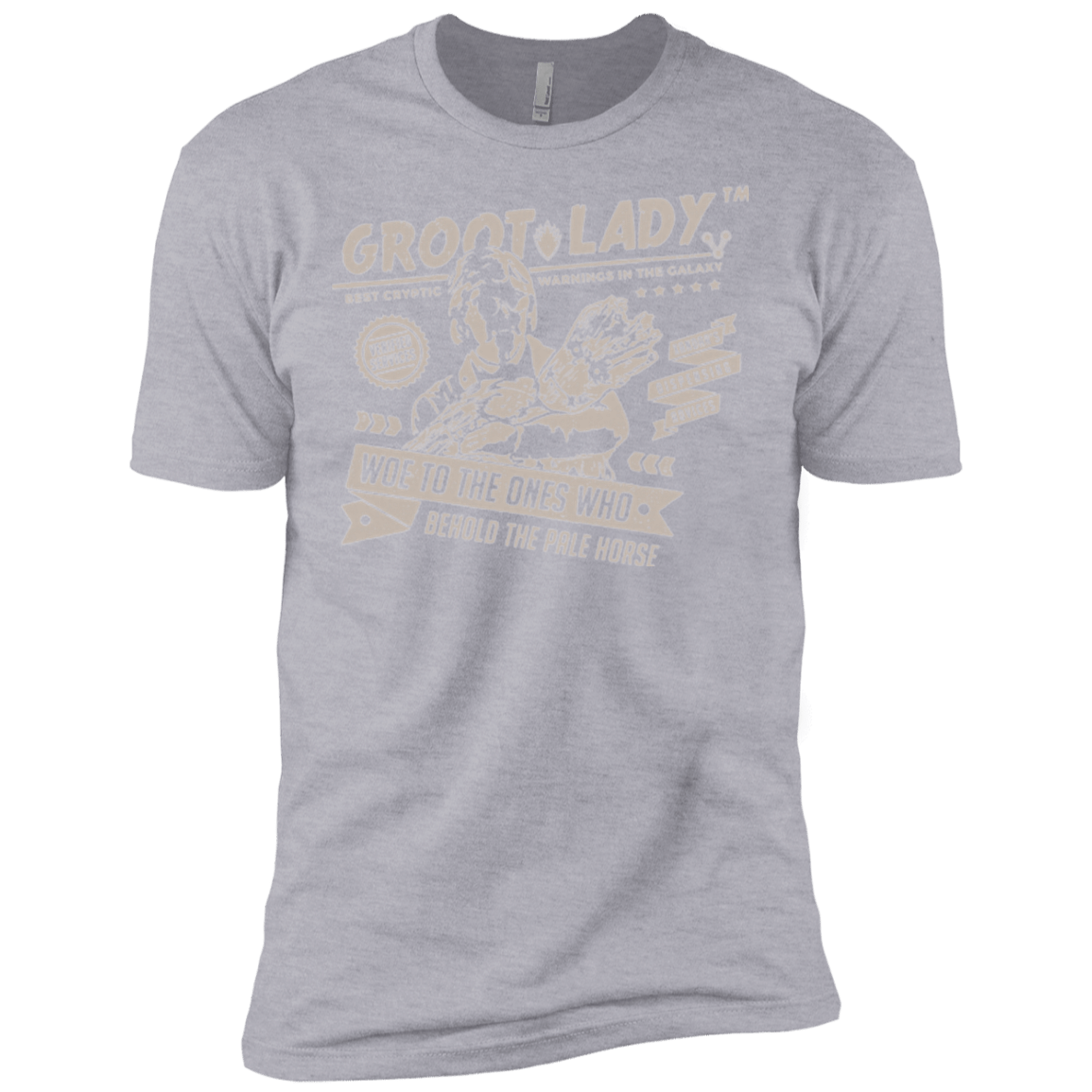 T-Shirts Heather Grey / X-Small Groot Lady Men's Premium T-Shirt