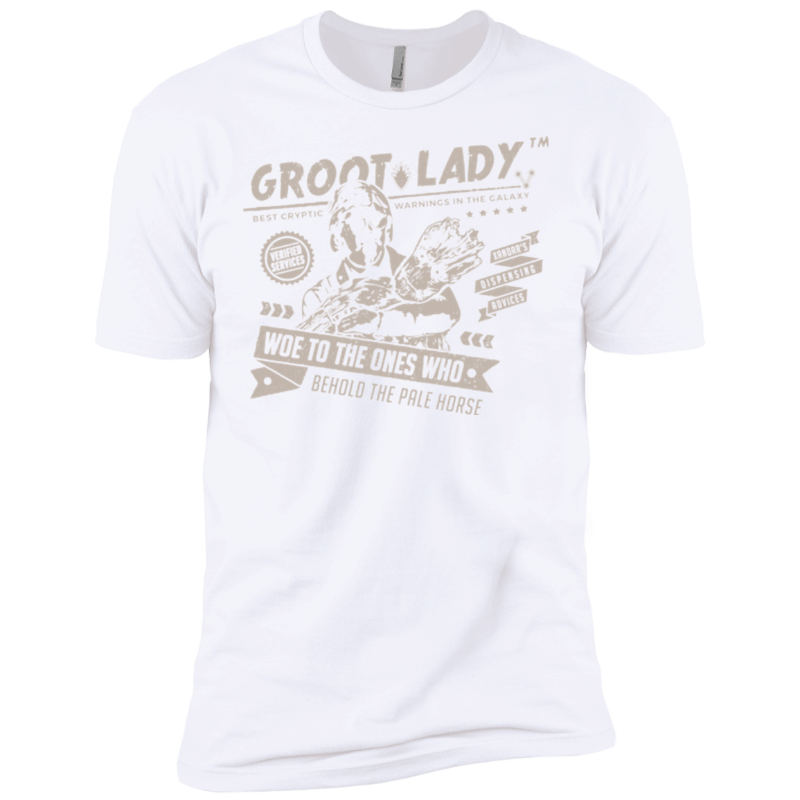 T-Shirts White / X-Small Groot Lady Men's Premium T-Shirt