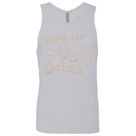 T-Shirts Heather Grey / Small Groot Lady Men's Premium Tank Top