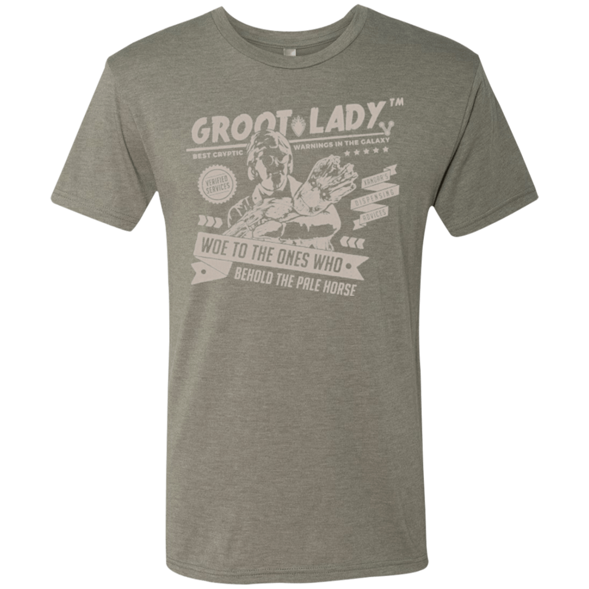 T-Shirts Venetian Grey / Small Groot Lady Men's Triblend T-Shirt