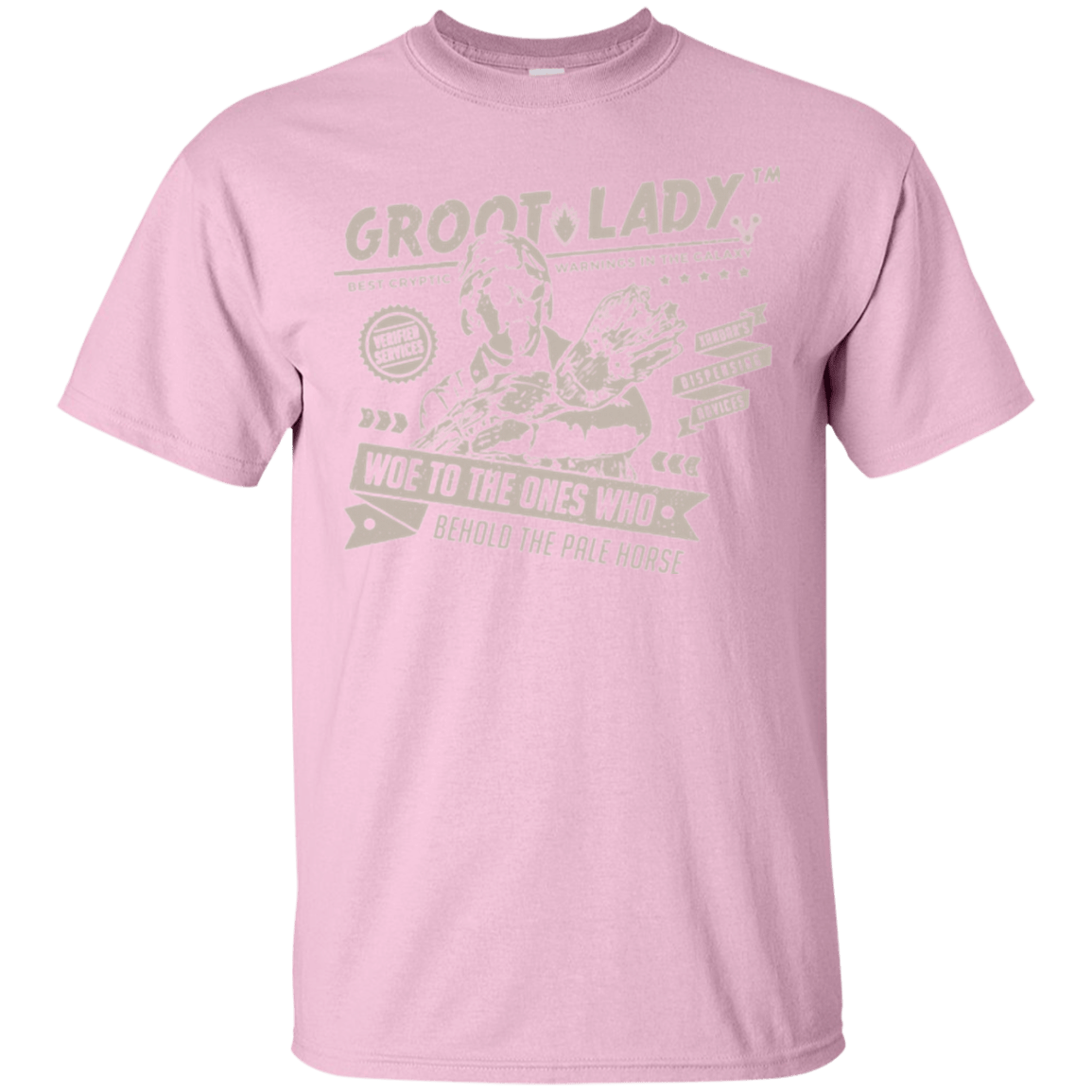 T-Shirts Light Pink / Small Groot Lady T-Shirt