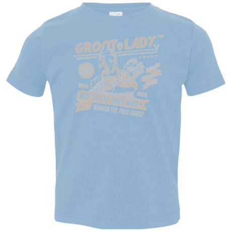 T-Shirts Light Blue / 2T Groot Lady Toddler Premium T-Shirt