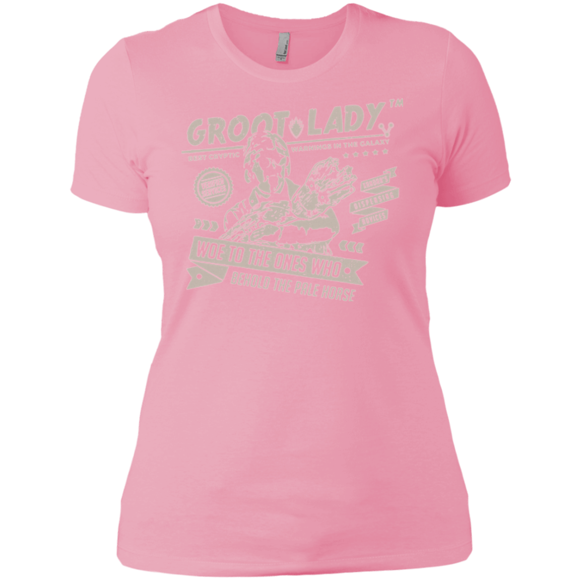 T-Shirts Light Pink / X-Small Groot Lady Women's Premium T-Shirt