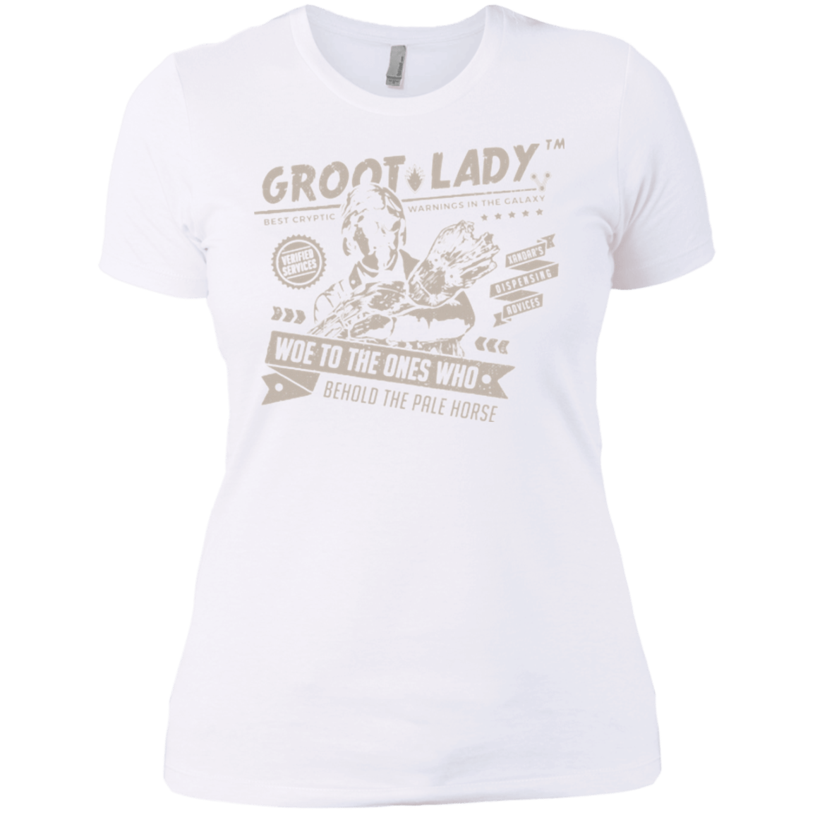 T-Shirts White / X-Small Groot Lady Women's Premium T-Shirt