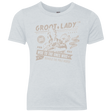 T-Shirts Heather White / YXS Groot Lady Youth Triblend T-Shirt